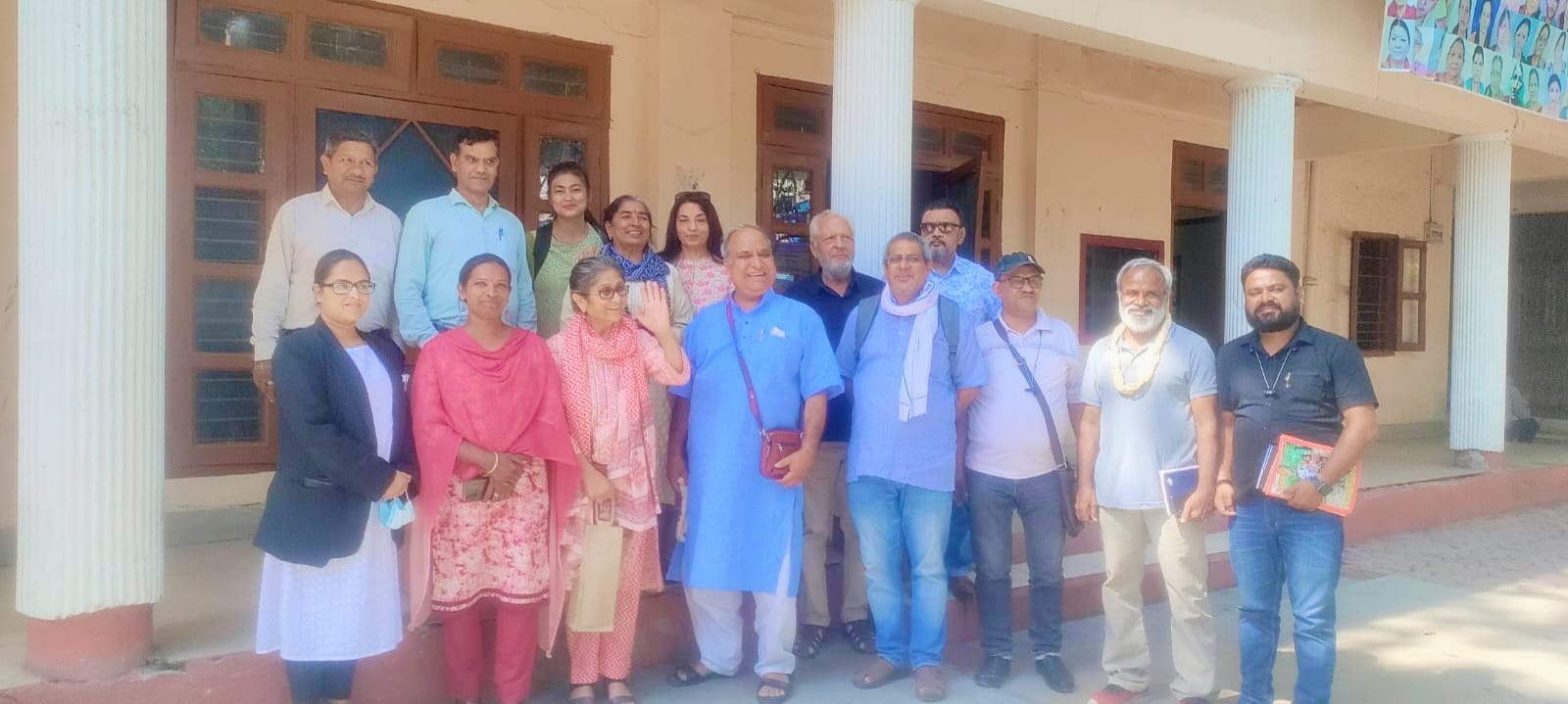 With Senior Social Activist Himanshu Kumar Ji